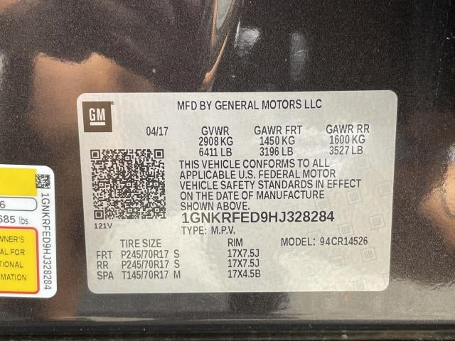 2017 Chevrolet Traverse FWD 4dr LS w/1LS