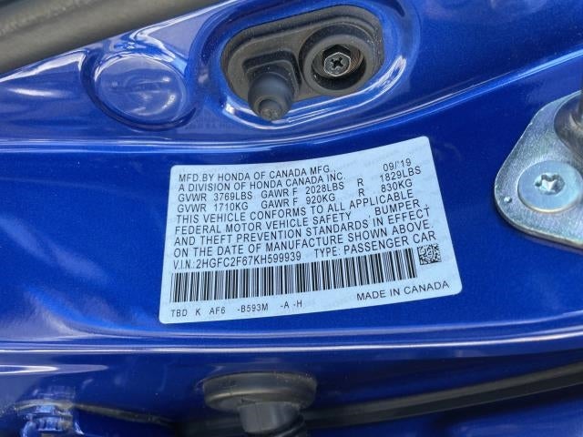 2019 Honda Civic Sedan LX CVT