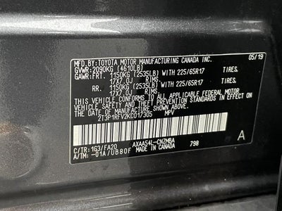 2019 Toyota RAV4 XLE AWD (Natl)