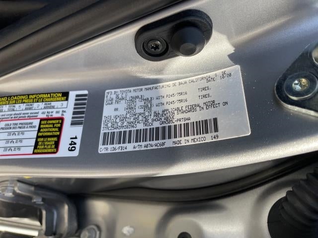 2021 Toyota Tacoma 4WD SR5 Double Cab 5' Bed V6 AT (Natl)