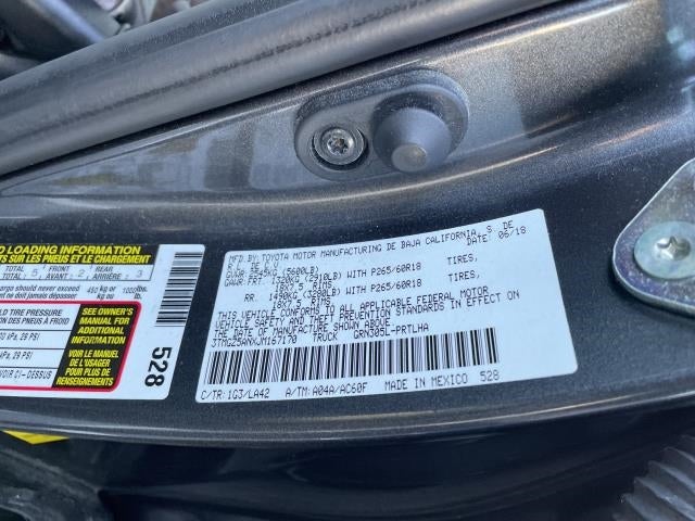 2018 Toyota Tacoma Limited Double Cab 5' Bed V6 4x4 AT (Natl)