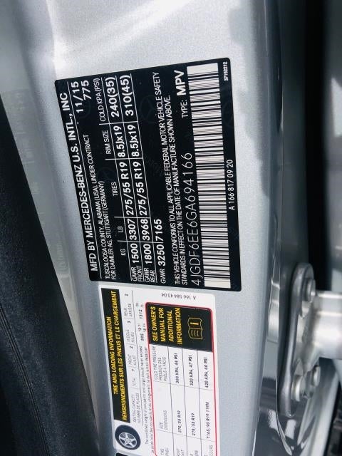 2016 Mercedes-Benz GL-Class GL 450 SUV