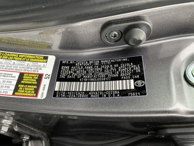 2018 Toyota Camry SE Auto (Natl)