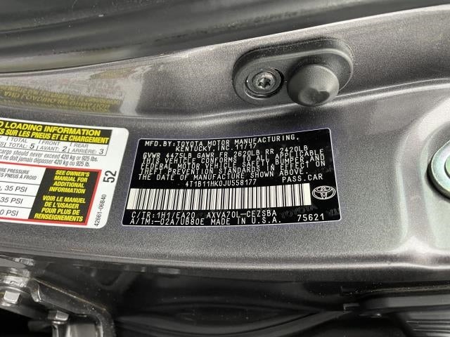 2018 Toyota Camry SE Auto (Natl)