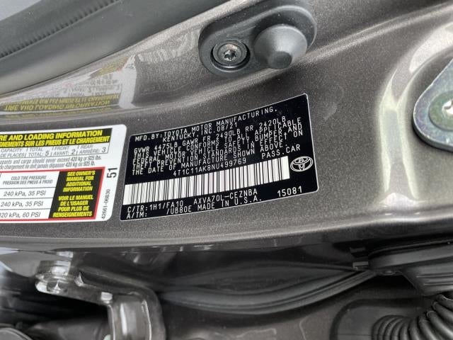 2022 Toyota Camry LE Auto (Natl)