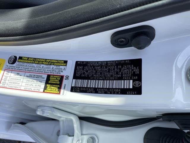 2020 Toyota Camry Hybrid LE CVT (Natl)