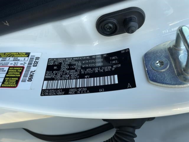 2020 Toyota Sequoia Platinum 4WD (Natl)