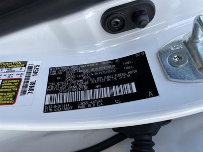 2019 Toyota Sequoia Limited 4WD (Natl)