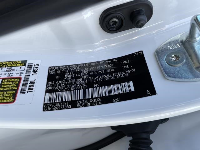 2019 Toyota Sequoia Limited 4WD (Natl)