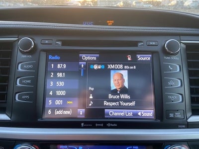 2019 Toyota Highlander XLE V6 AWD (Natl)