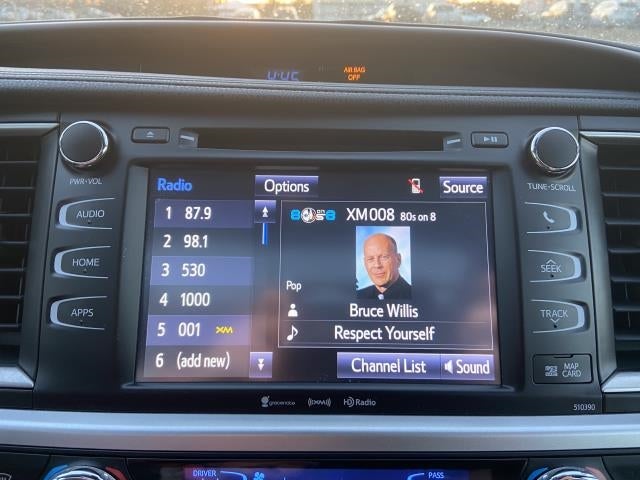 2019 Toyota Highlander XLE V6 AWD (Natl)