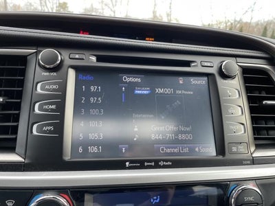 2019 Toyota Highlander XLE V6 AWD (Natl)