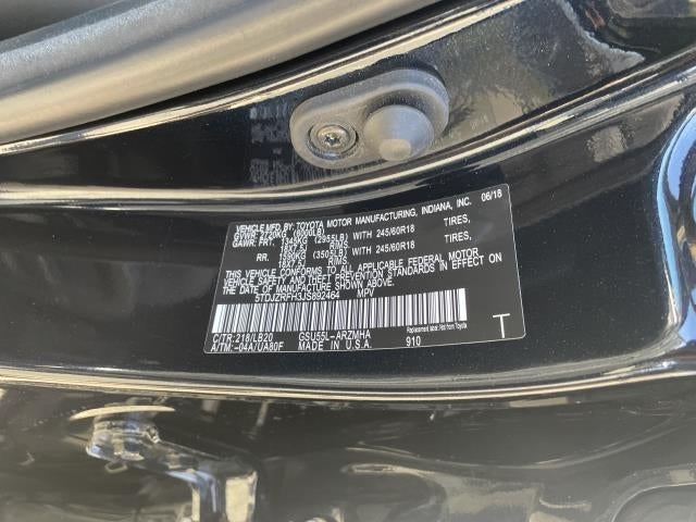 2018 Toyota Highlander XLE V6 AWD (Natl)