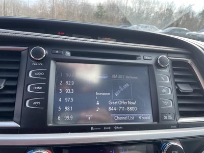 2019 Toyota Highlander XLE V6 AWD (Natl)