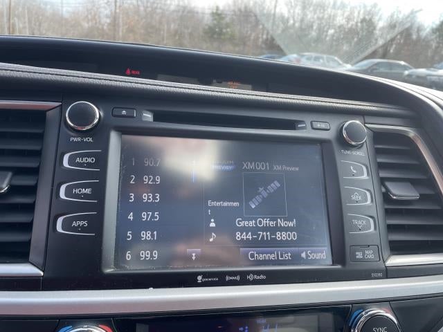 2019 Toyota Highlander XLE V6 AWD (Natl)