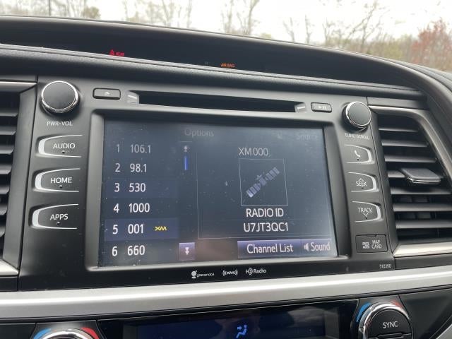 2019 Toyota Highlander XLE V6 AWD (Natl)