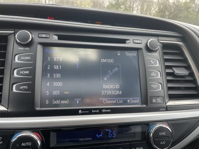 2019 Toyota Highlander XLE V6 AWD (Natl)