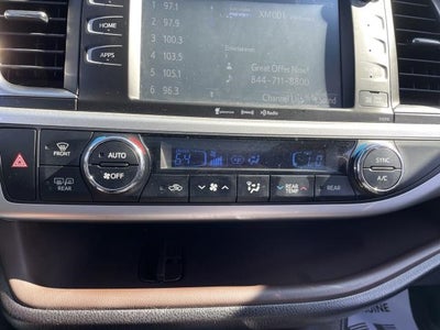 2019 Toyota Highlander XLE V6 AWD (Natl)