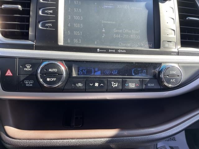 2019 Toyota Highlander XLE V6 AWD (Natl)