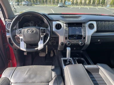 2019 Toyota Tundra 4WD Platinum CrewMax 5.5' Bed 5.7L (Natl)