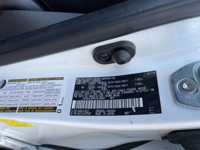 2019 Toyota 4Runner SR5 4WD (Natl)