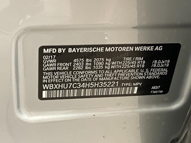 2017 BMW X1 sDrive28i Sports Activity Vehicle